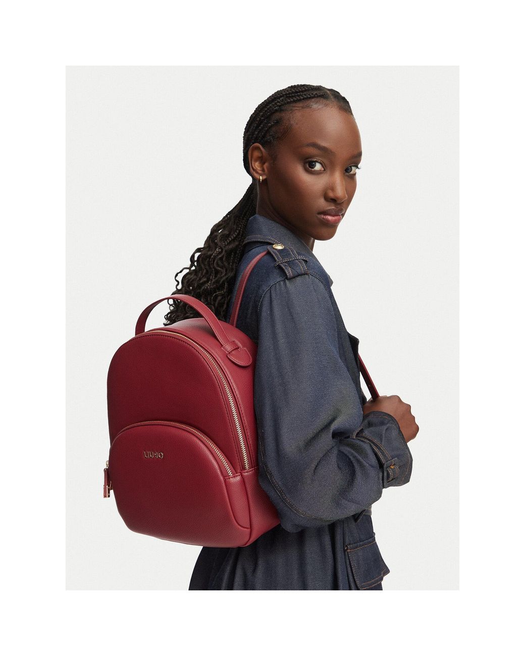 Liu Jo Red Rucksack Af6209 E1019