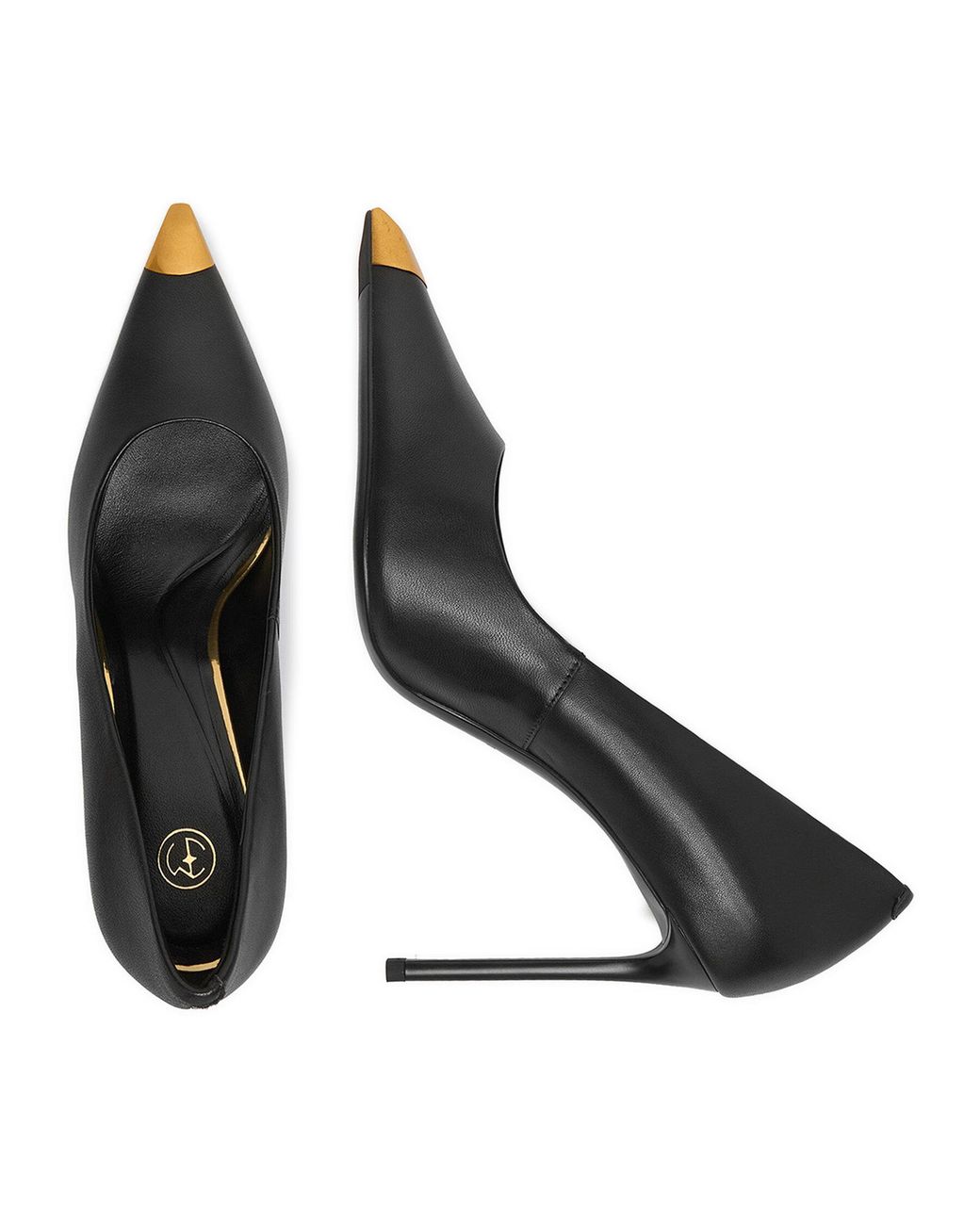 EVA MINGE Black High Heels Eo-Lt26117-1-1