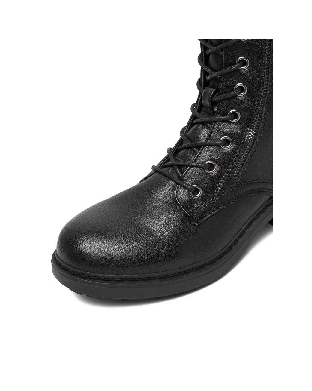 Clara Barson. Black Schnürschuhe Ceo-Ws6396-05