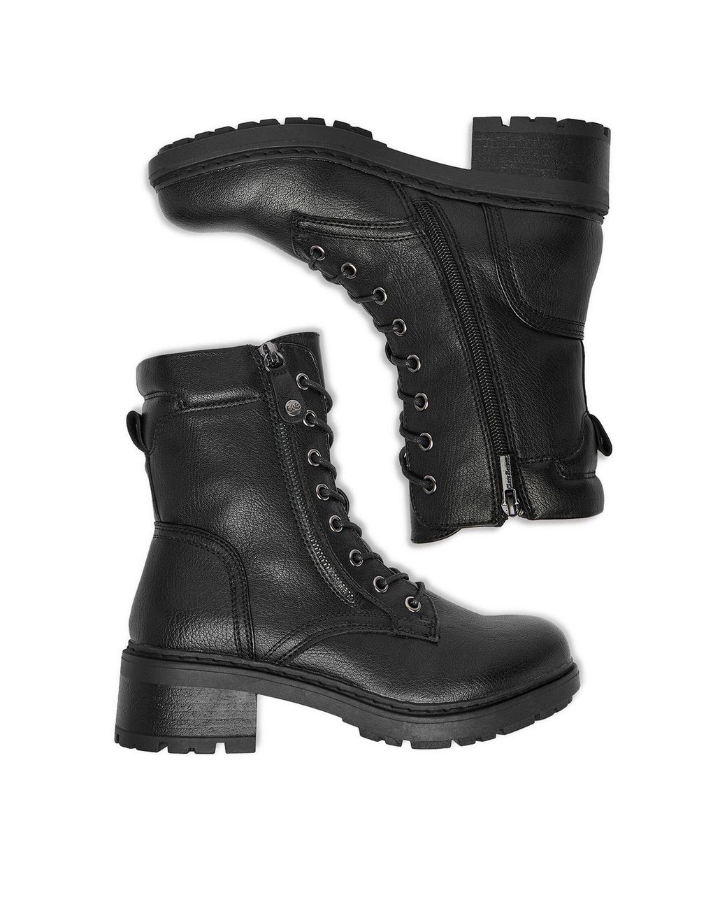 Clara Barson. Black Schnürschuhe Ceo-Ws6396-05