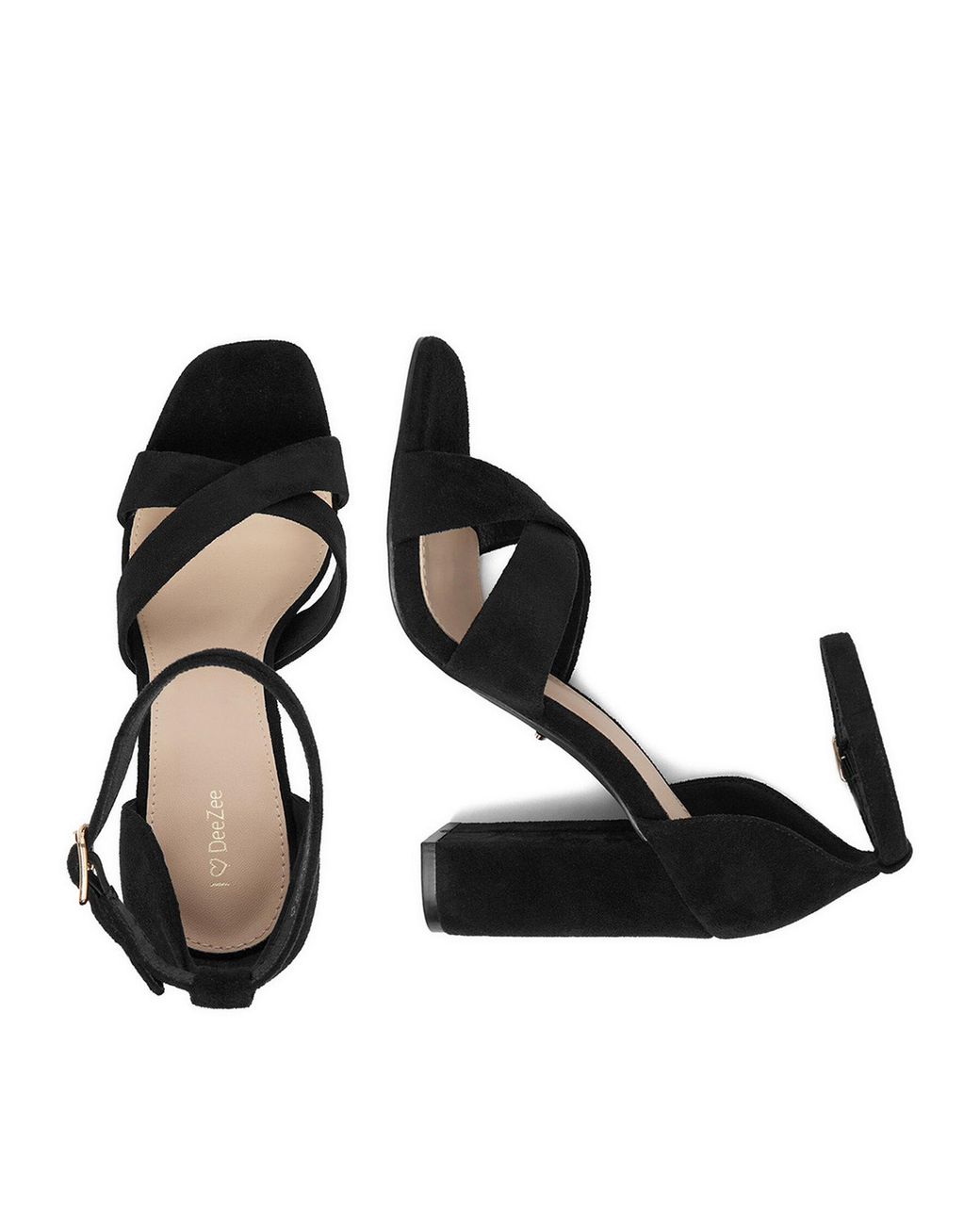 DeeZee Black Sandalen Ceo-9988