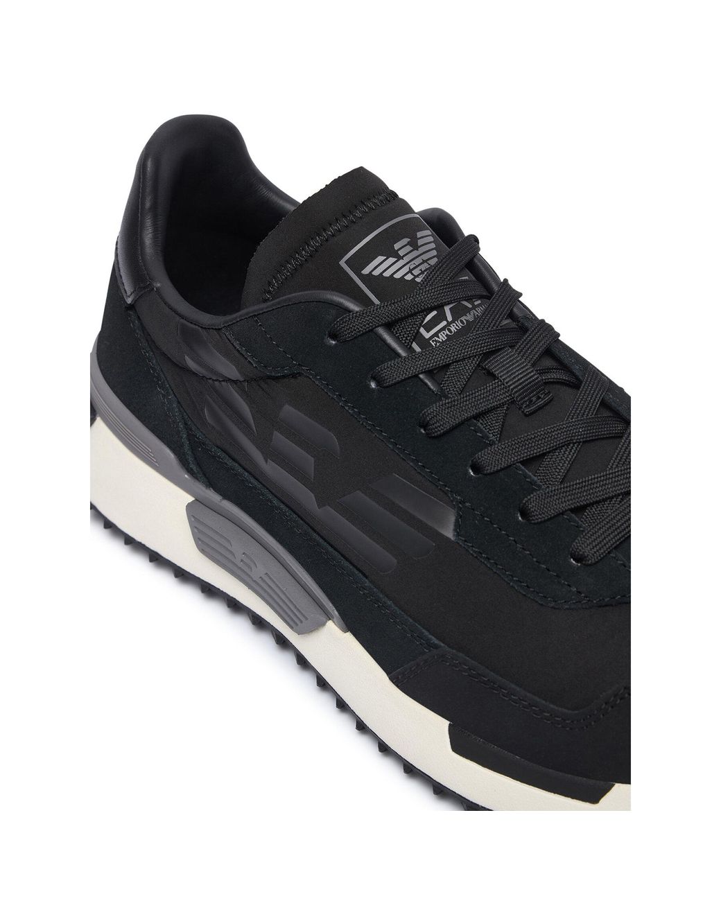 EA7 Sneakers Mit Logo in Blue für Herren