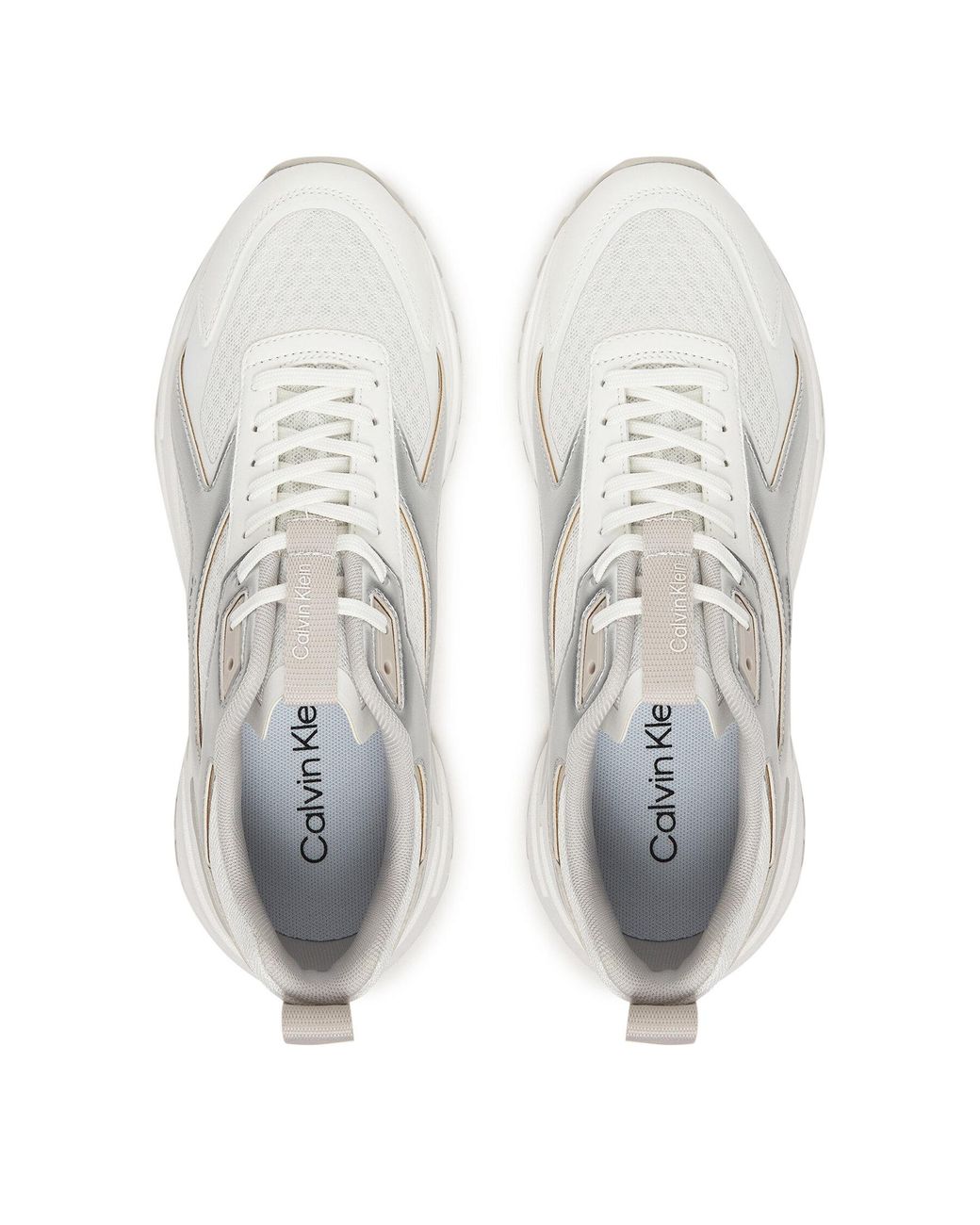 Calvin Klein White Wanderschuhe