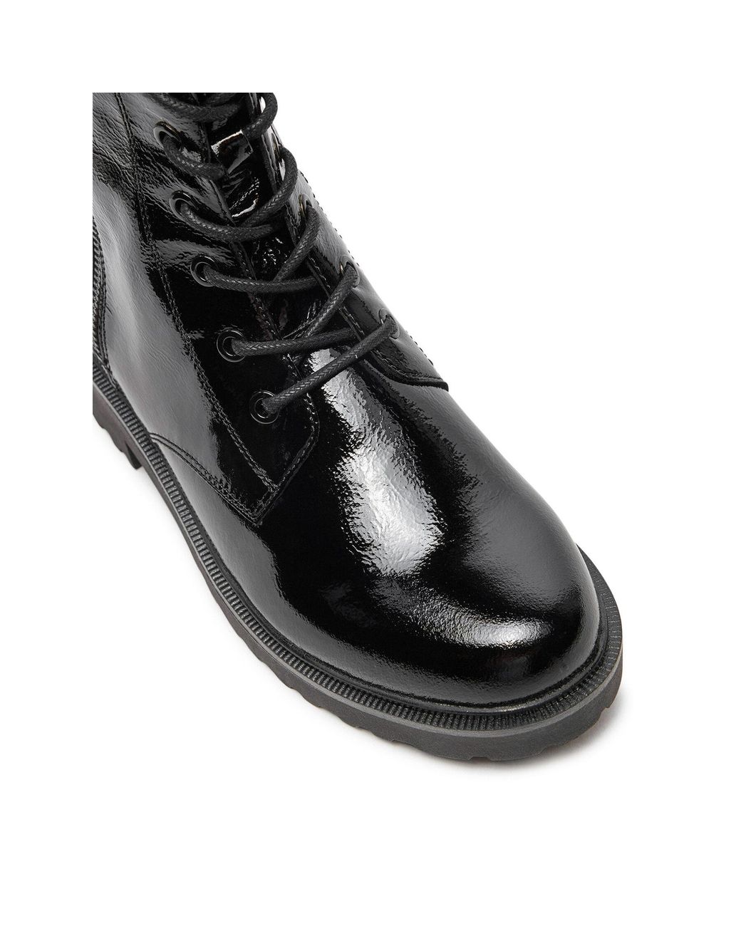 Caprice Black Schnürstiefeletten 9-25217-43