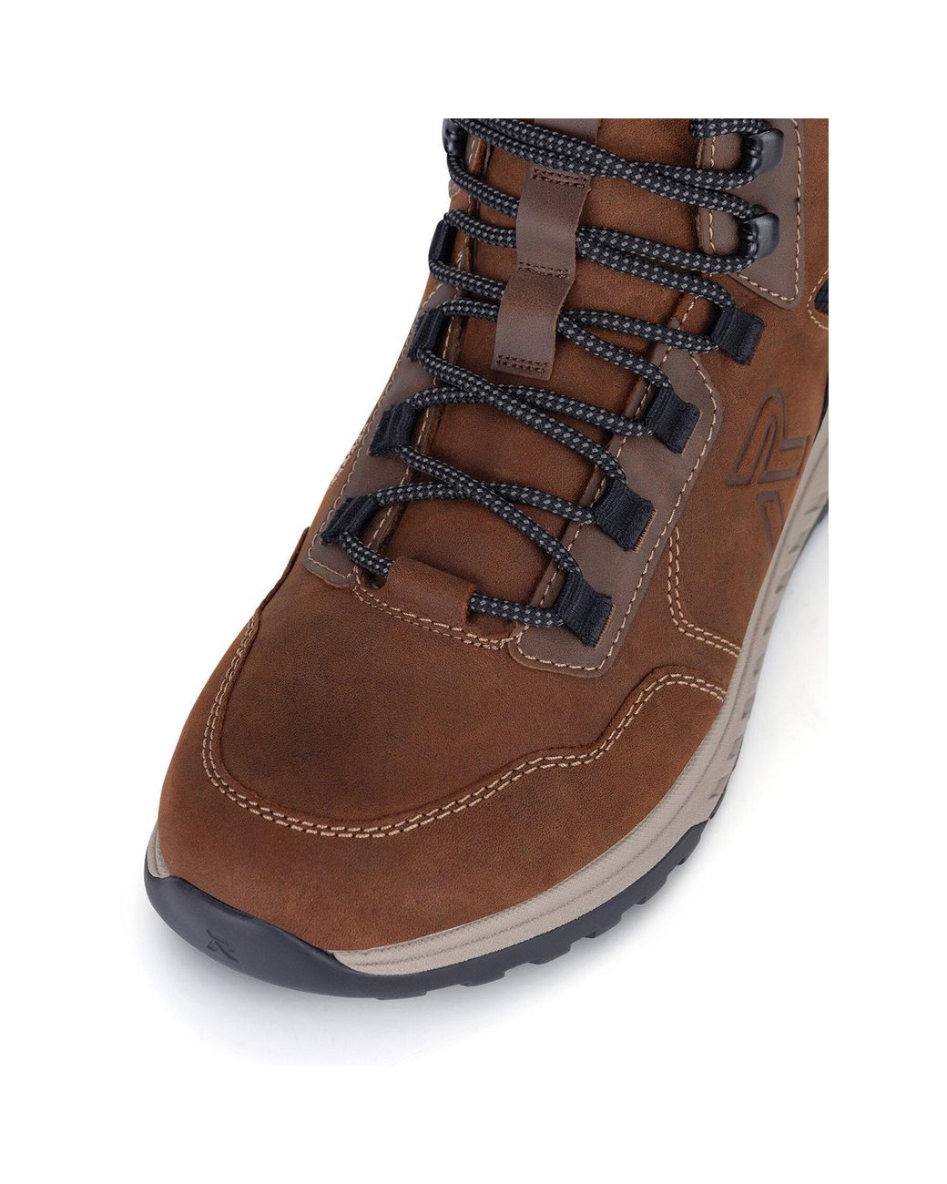 Rieker Revolution Lifestyle Schnürschuhe U0172-22 in Brown für Herren