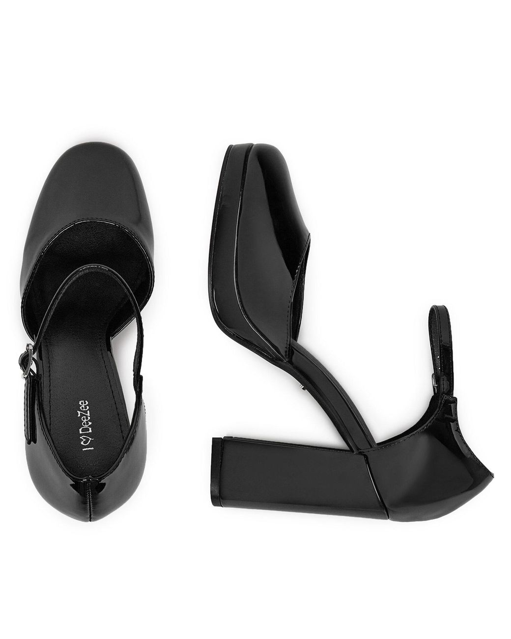 DeeZee Black Pumps F3767-1
