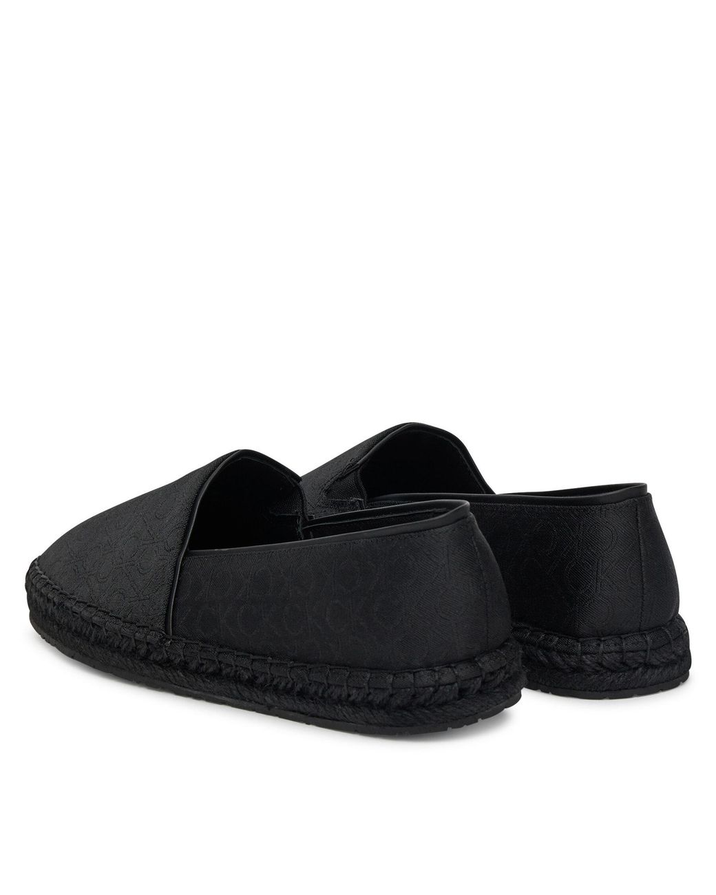 Calvin Klein Black Espadrilles Flat Espadrille