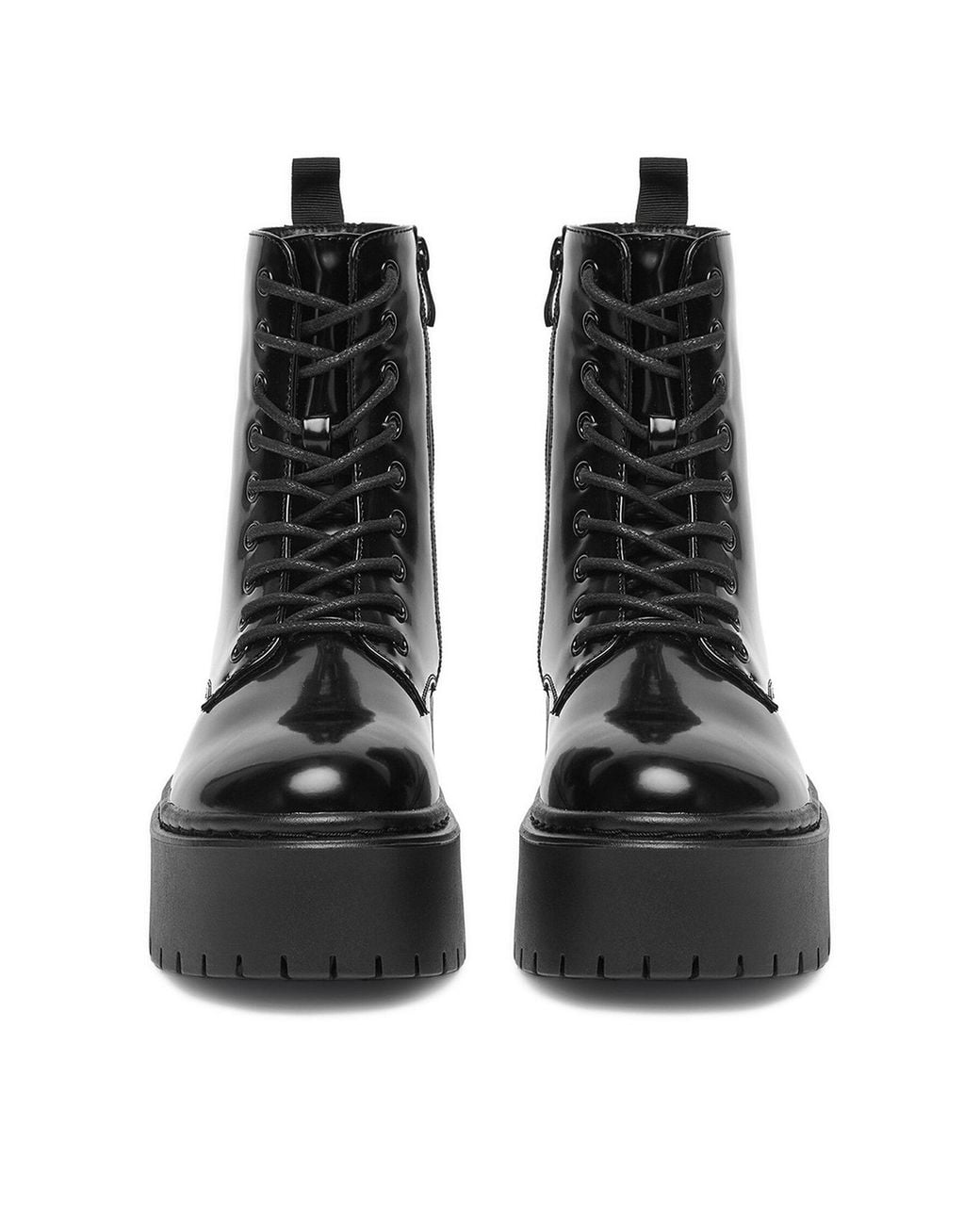 DeeZee Black Schnürschuhe 5026-1