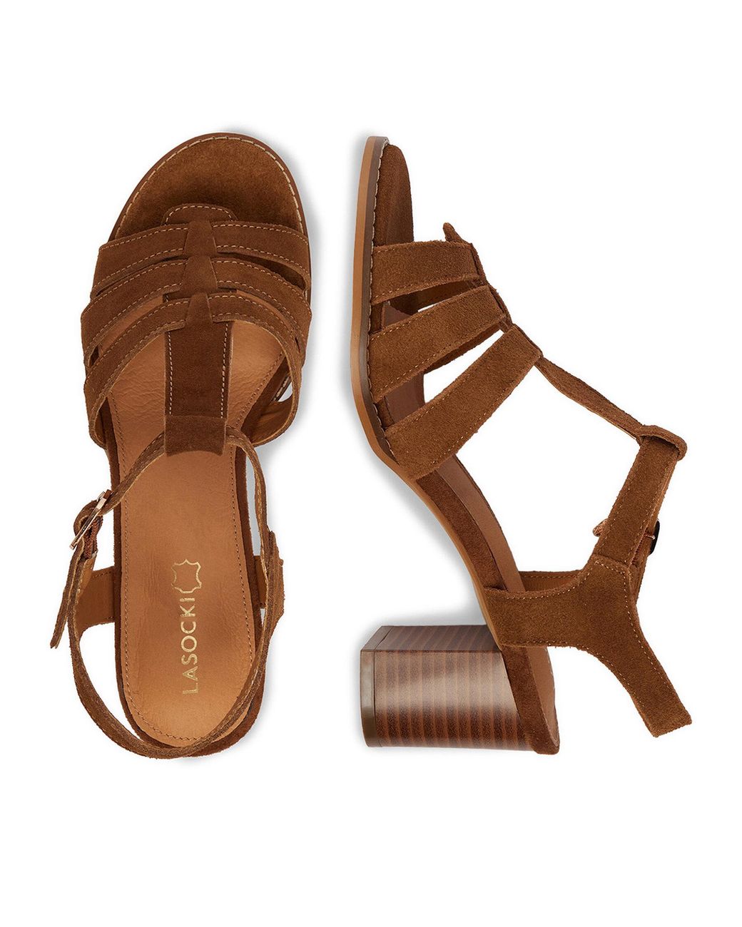 LASOCKI Brown Sandalen Ceo-25F531-4