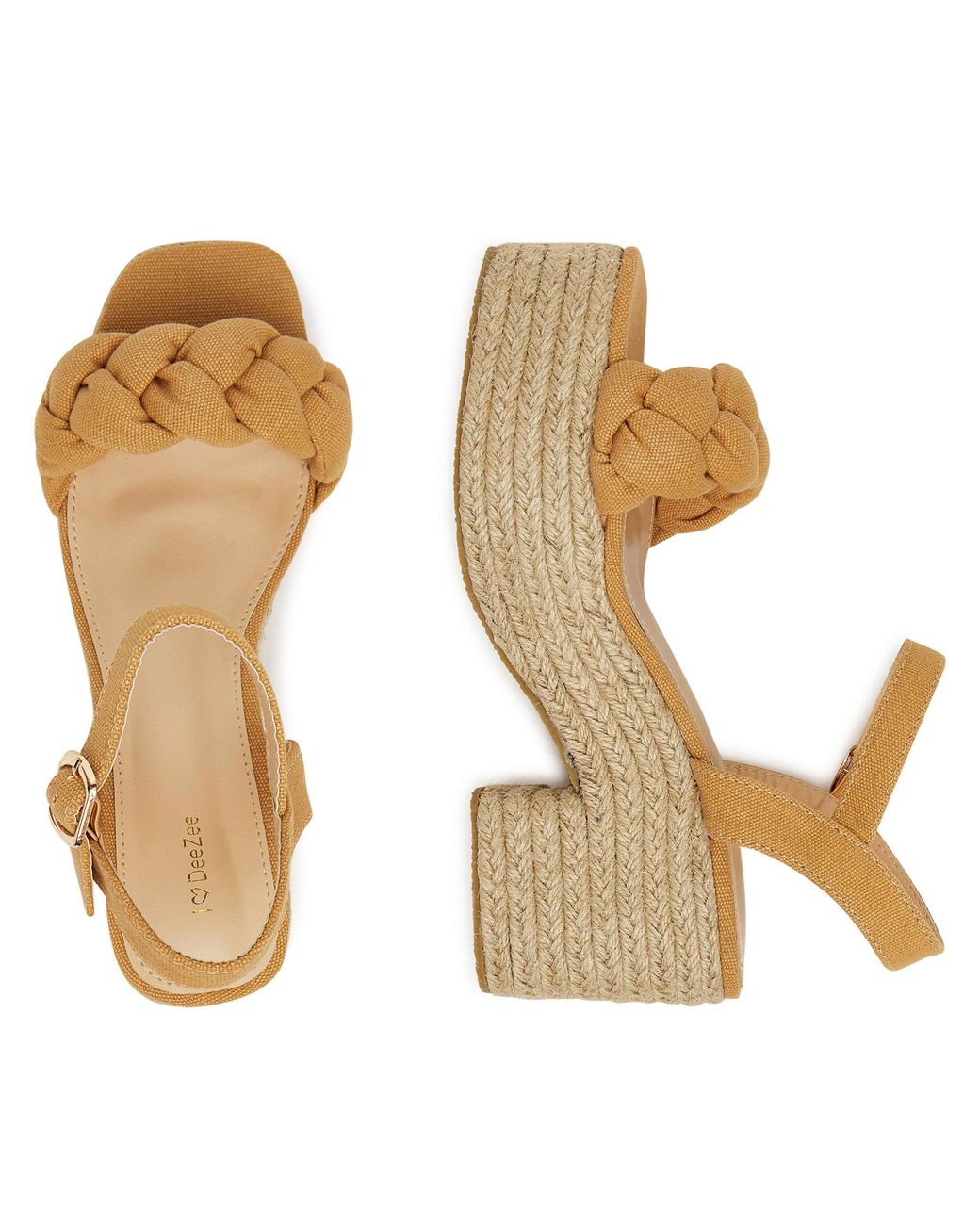 DeeZee Metallic Espadrilles Xfv20019-09