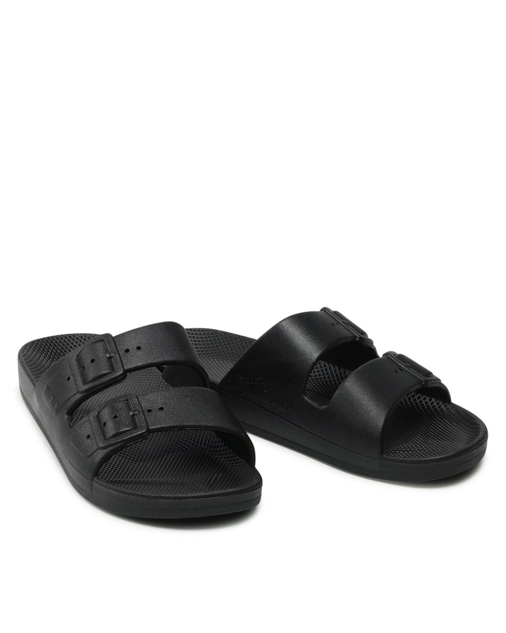 FREEDOM MOSES Black Pantoletten Basic