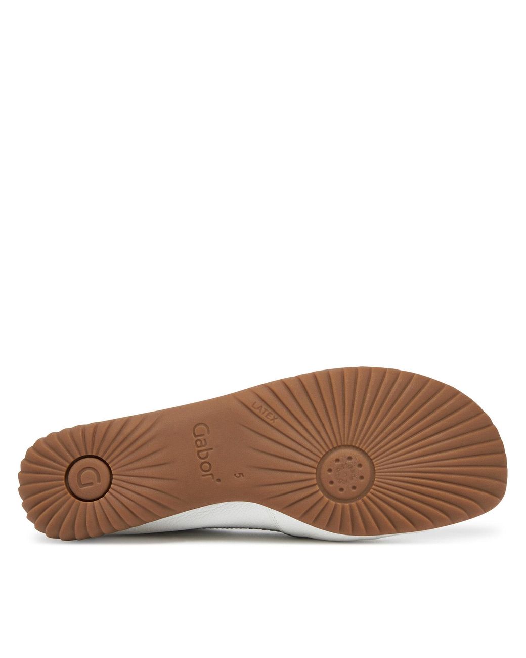 Gabor White Mokassins 66.090.50