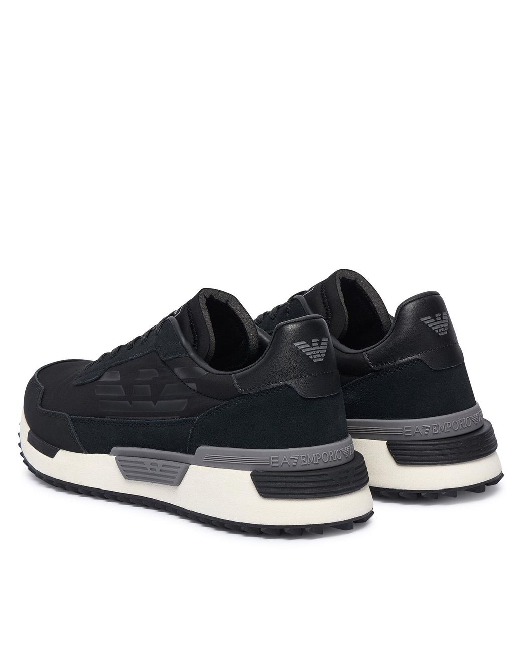 EA7 Sneakers Mit Logo in Blue für Herren