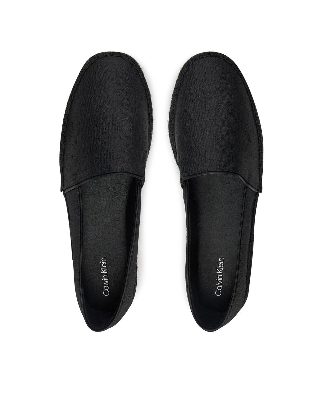 Calvin Klein Black Espadrilles Flat Espadrille