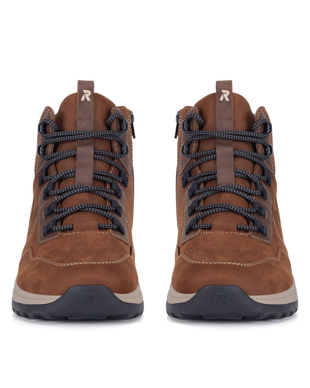 Rieker Revolution Lifestyle Schnürschuhe U0172-22 in Brown für Herren
