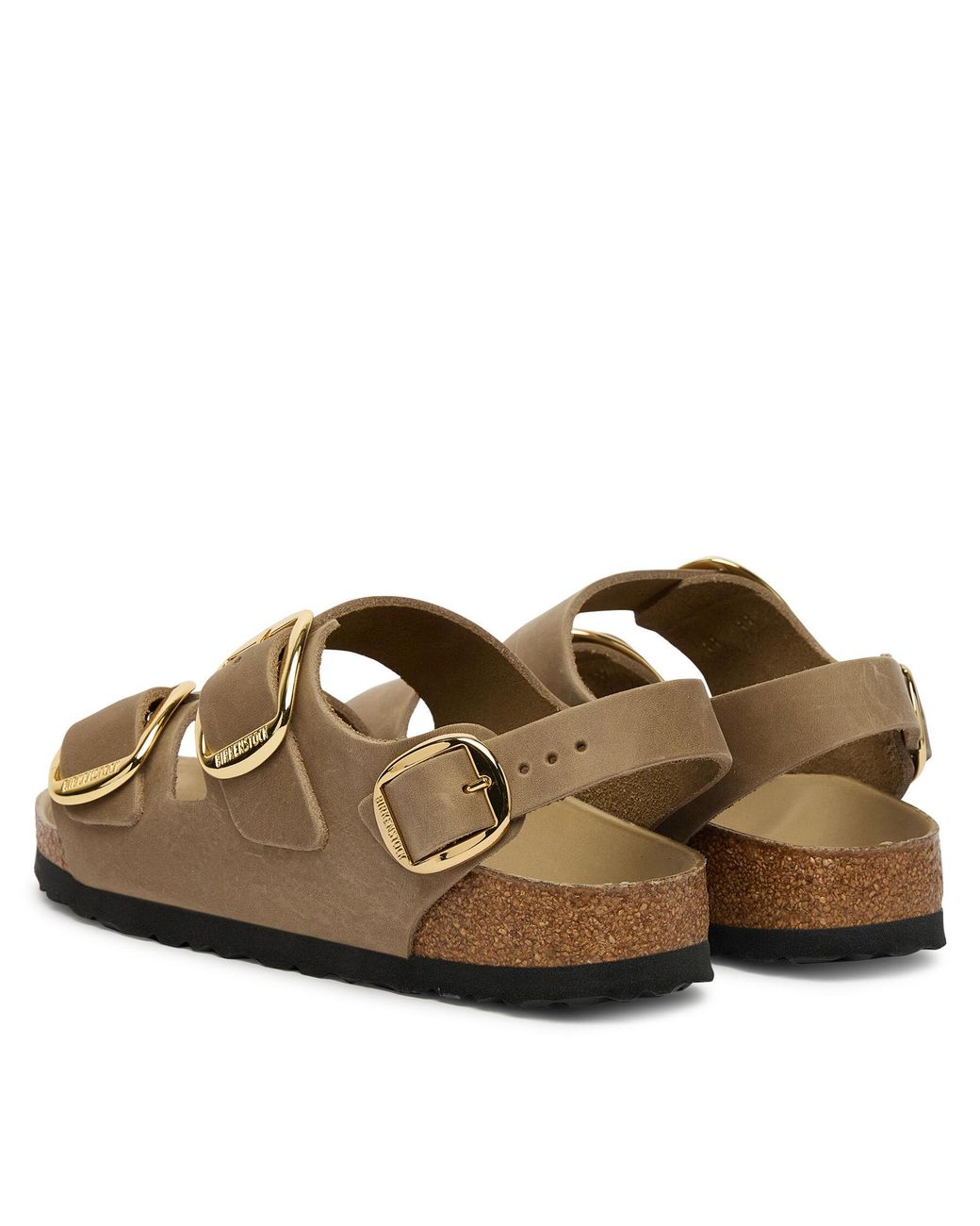 Birkenstock Brown Sandalen Milano Big Buckle Hex 1031782