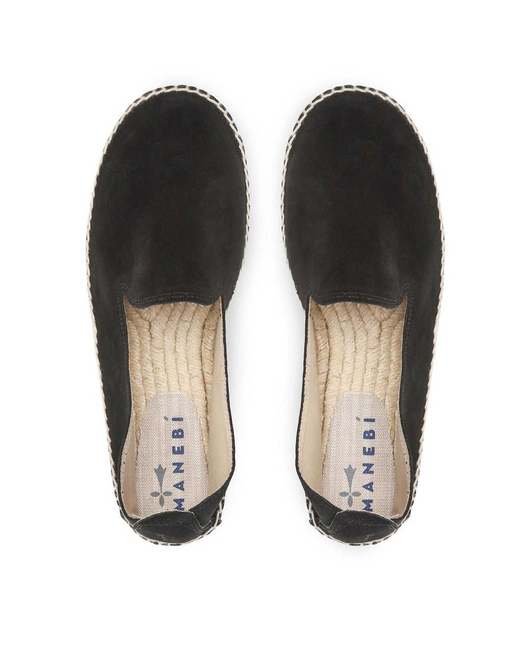 Manebí Espadrilles Flat Espadrilles K 1.0 C0 in Black für Herren