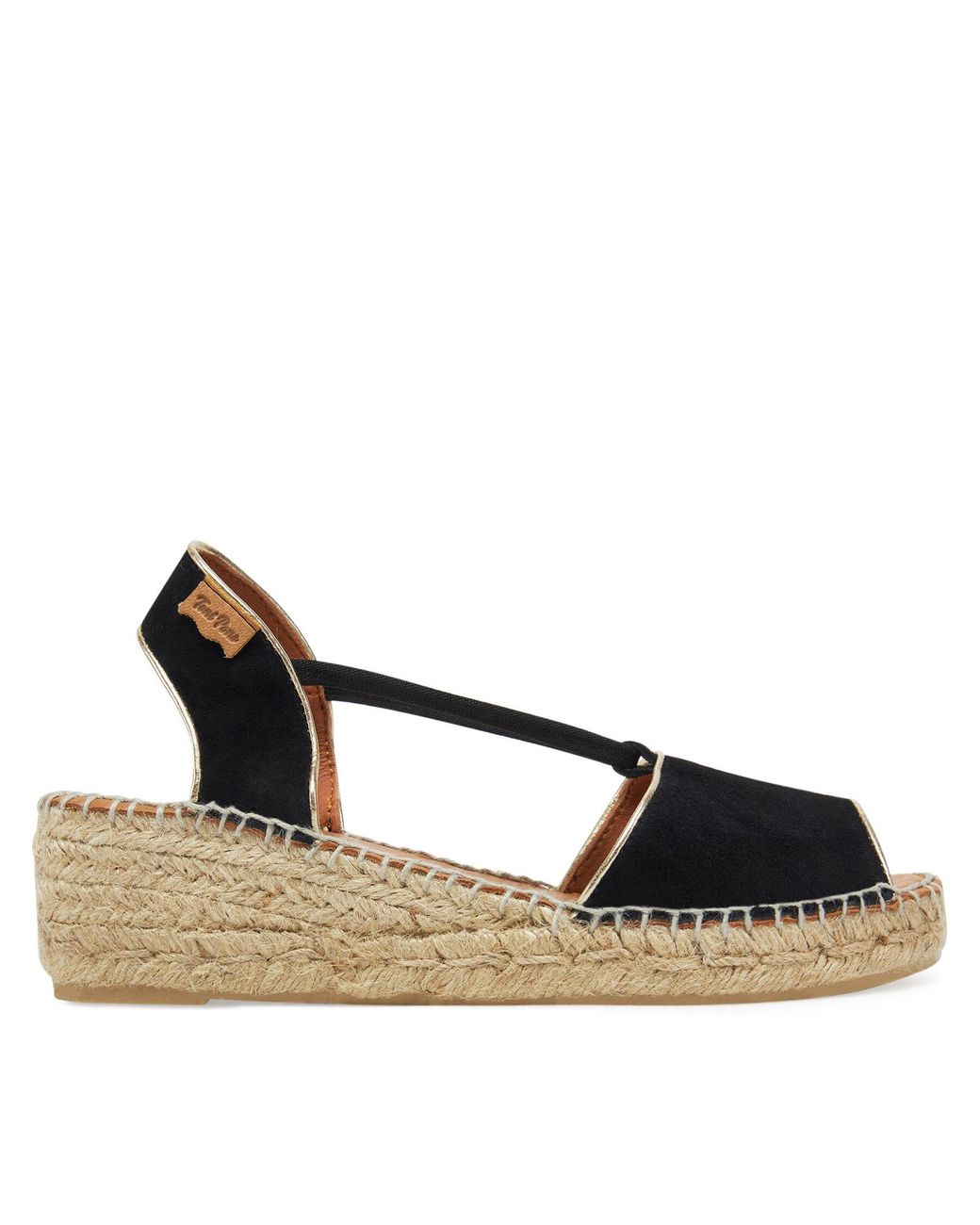 Toni Pons Black Espadrilles Bilda