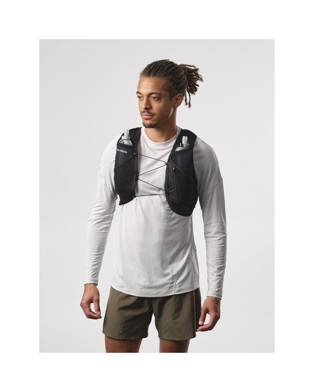 Salomon Laufweste Active Skin 4 Lc2178200 in Black für Herren