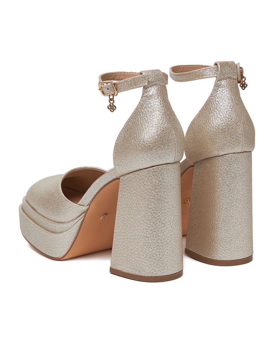 DeeZee Gray Pumps Lw85478-6