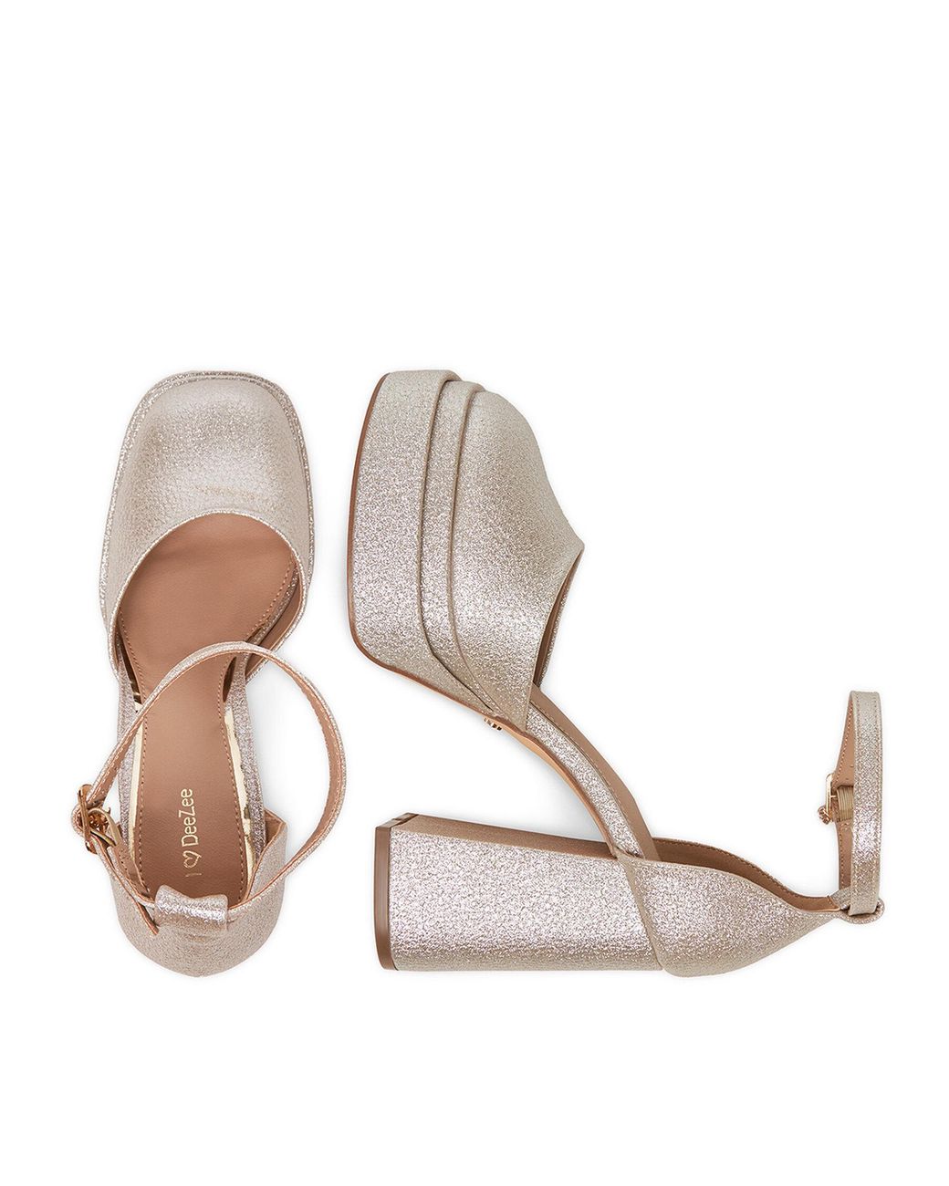 DeeZee Gray Pumps Lw85478-6