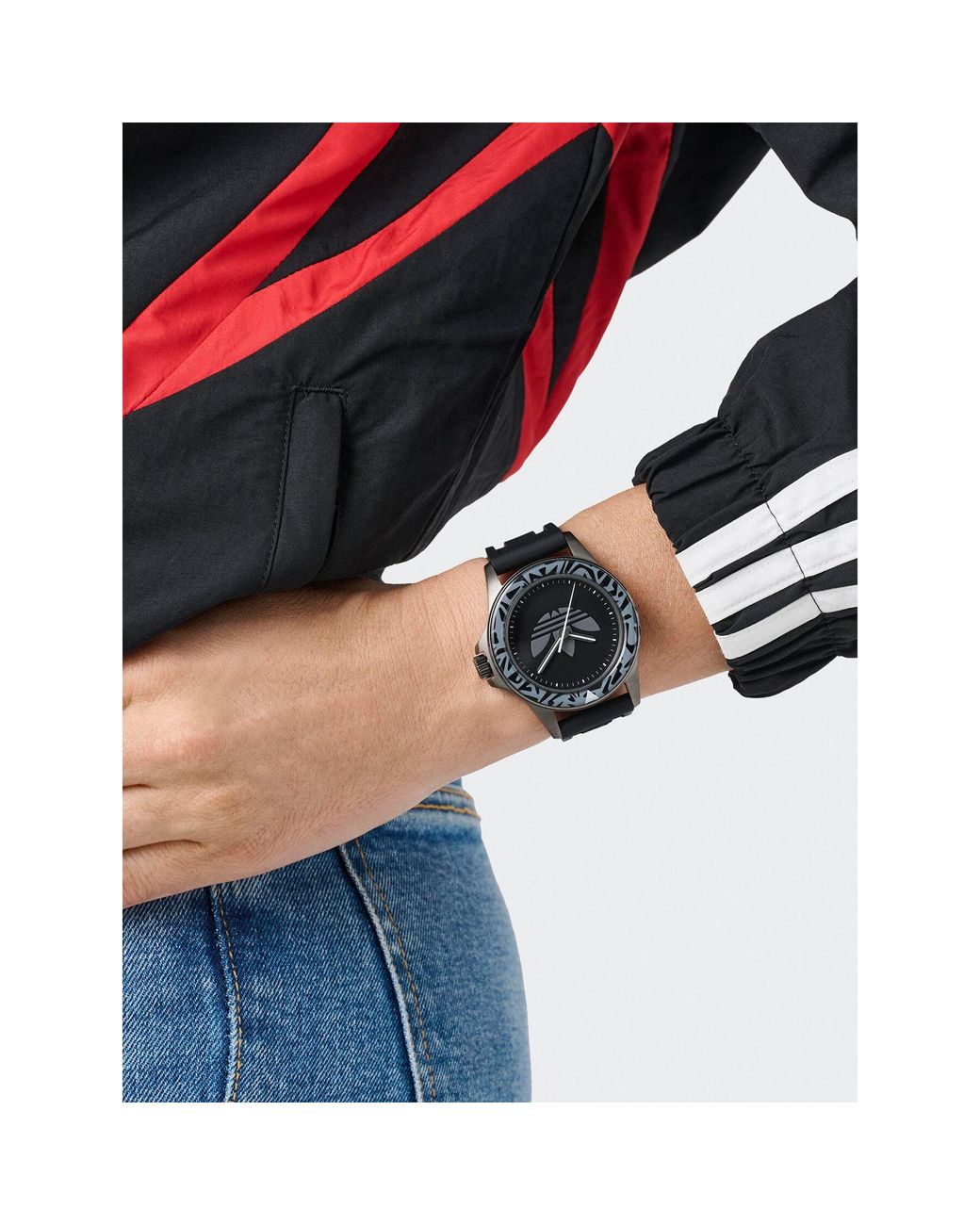 Adidas Uhr Expression One Aofh24511 in Black für Herren