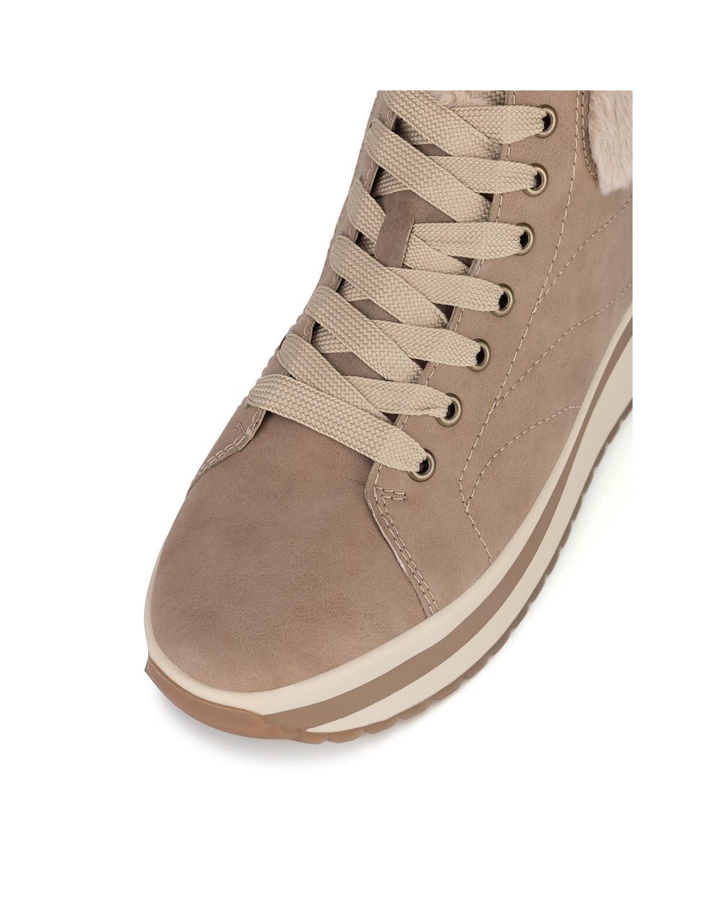 Rieker Revolution Lifestyle Natural Schnürschuhe W0961-20