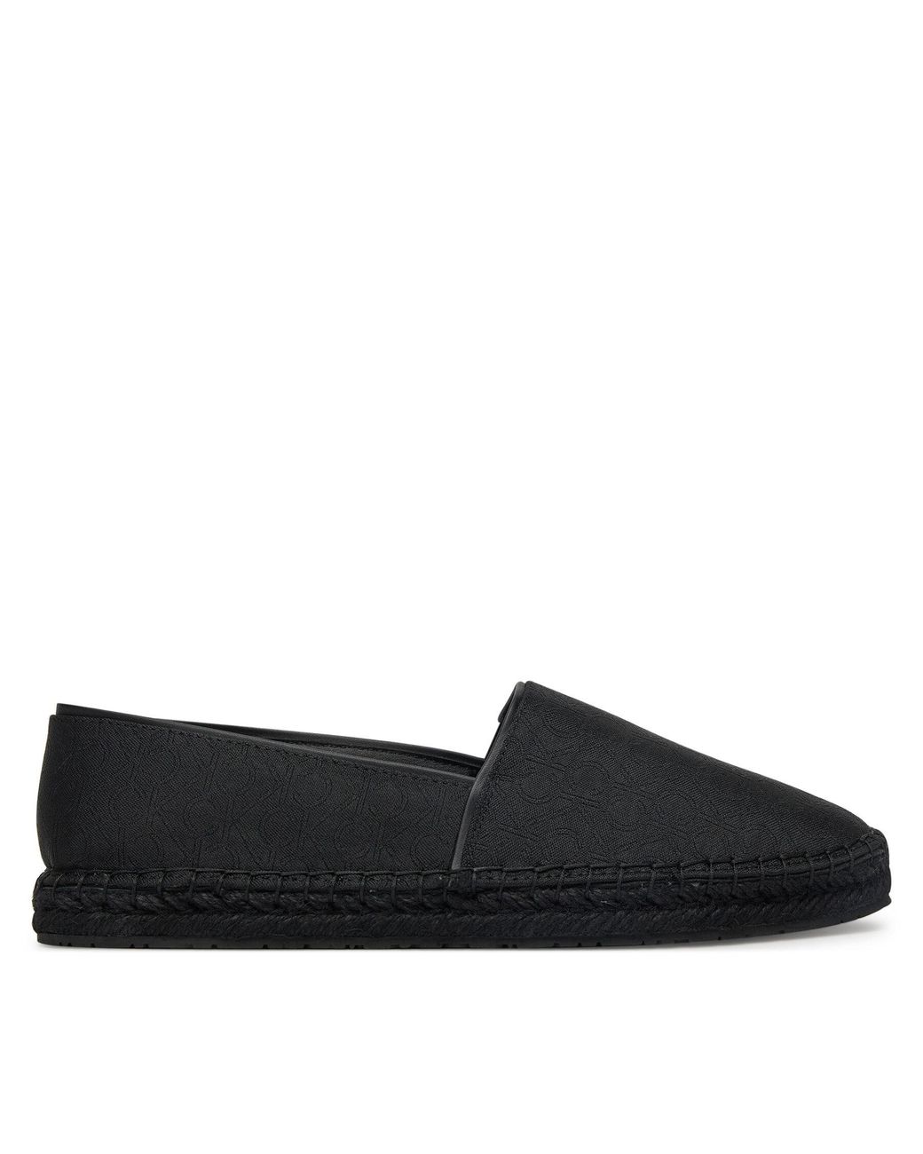 Calvin Klein Black Espadrilles Flat Espadrille