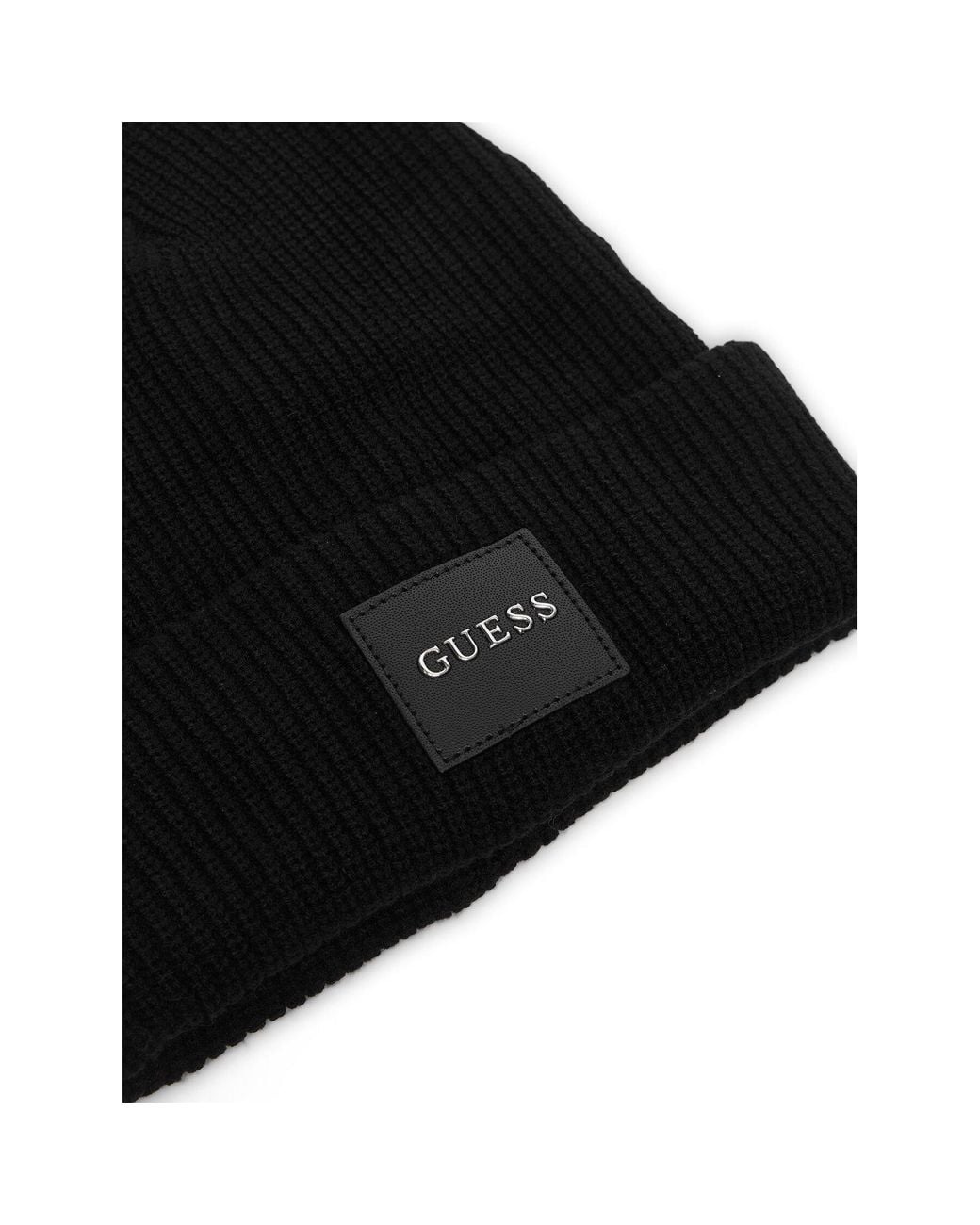Guess Mütze Am9676 Pol01 in Black für Herren