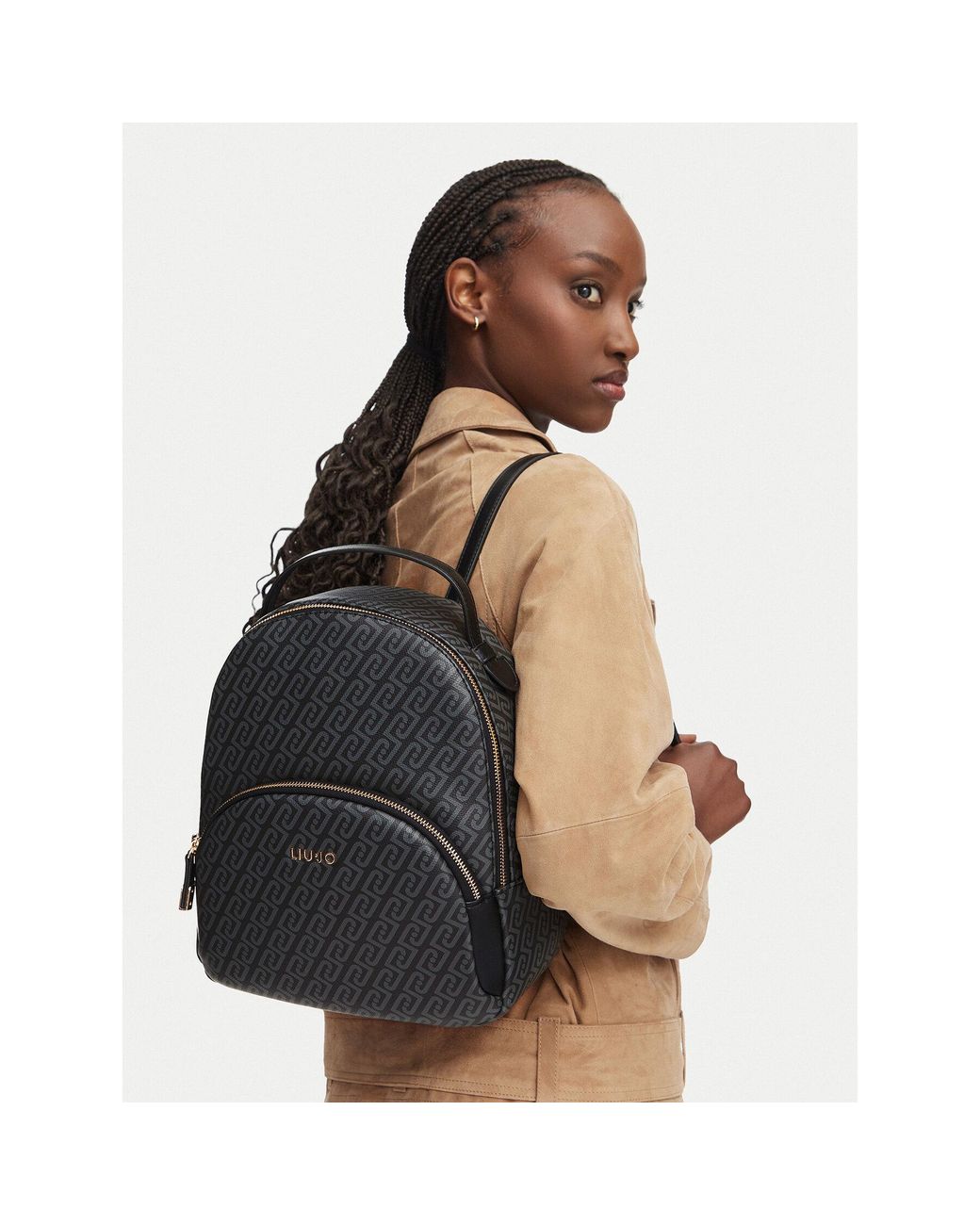 Liu Jo Black Rucksack Af6209 E1137