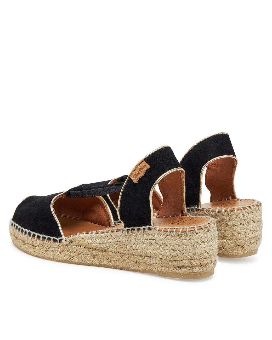 Toni Pons Black Espadrilles Bilda