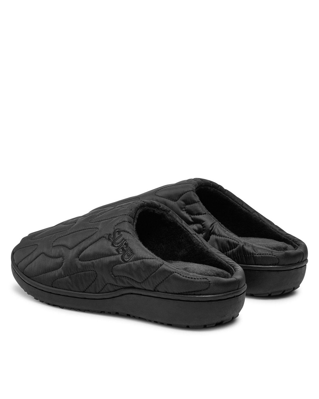 SUBU Black Hausschuhe Outline