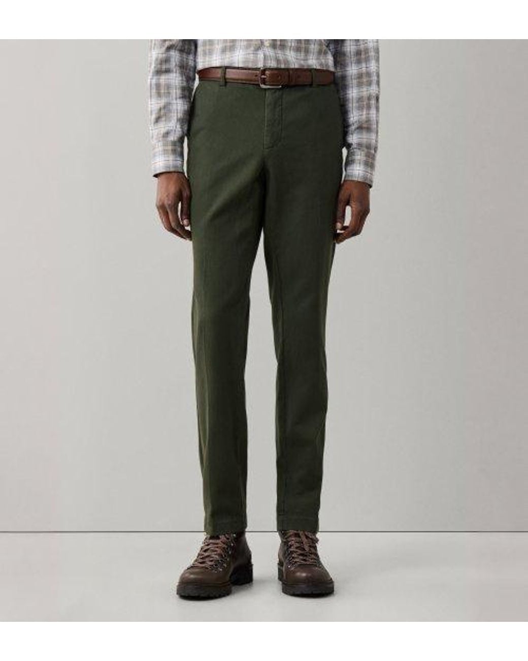 Pantalon Brushed Cott Twill Hackett pour homme en coloris Green