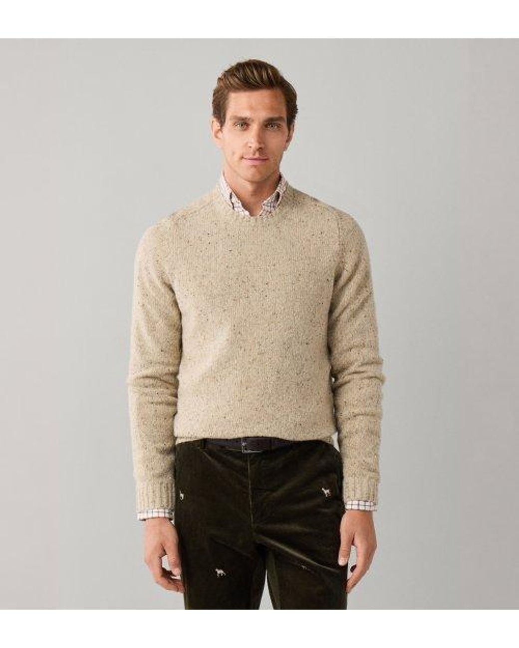 Pull Donegal Hackett pour homme en coloris Natural