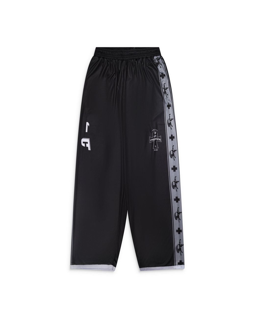 PROTOTYPES Black Inside Out Pants for men