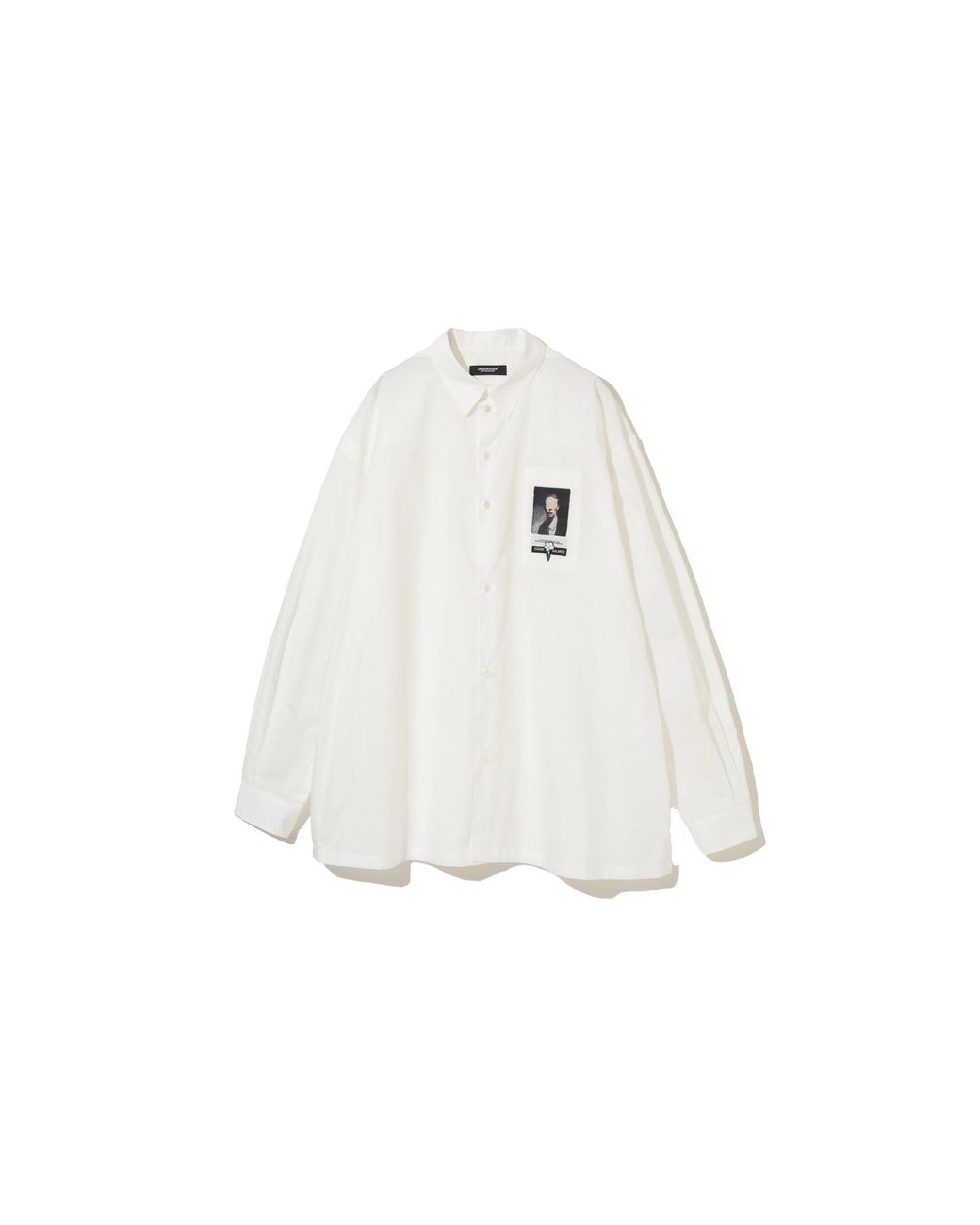 Undercover White Long Sleeve Shirt With Patch for men