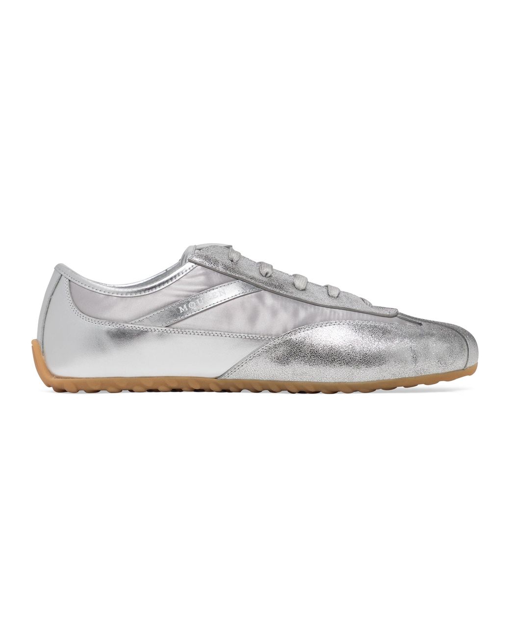 McQueen Gray Boxe Low Top Sneakers for men