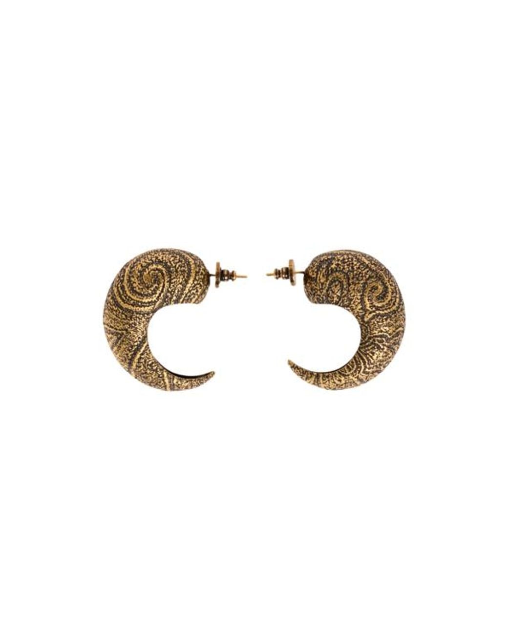 Etro Metallic Arnica Small Earrings