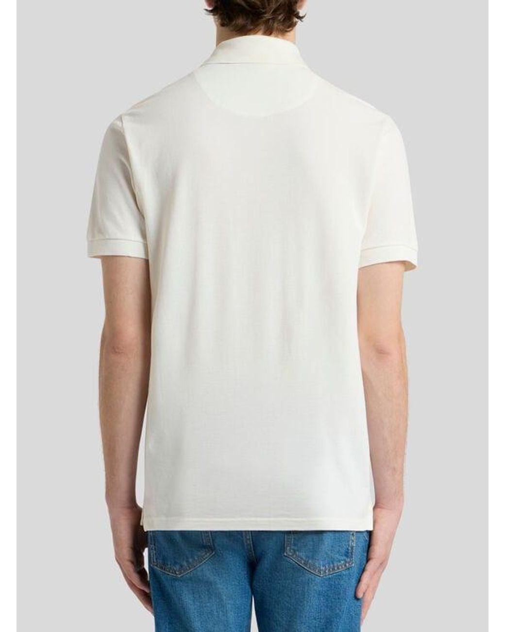 Polo di Etro in White da Uomo