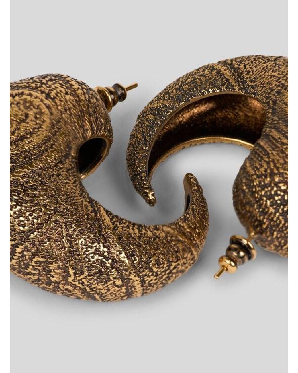 Etro Metallic Arnica Small Earrings