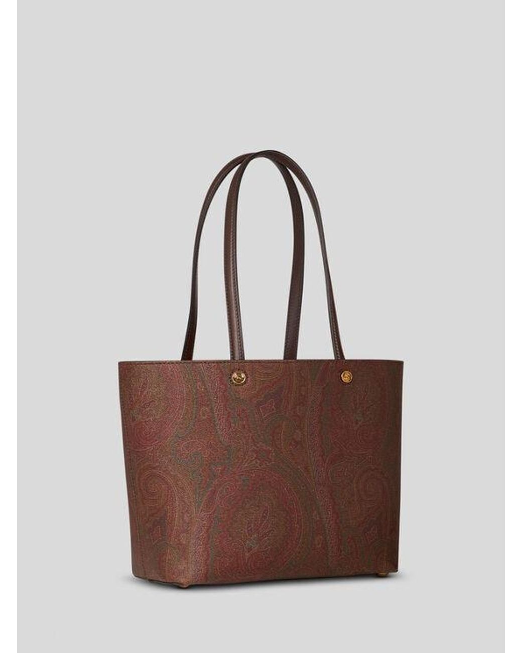 Etro Brown Medium Essential Arnica Bag With Clutch