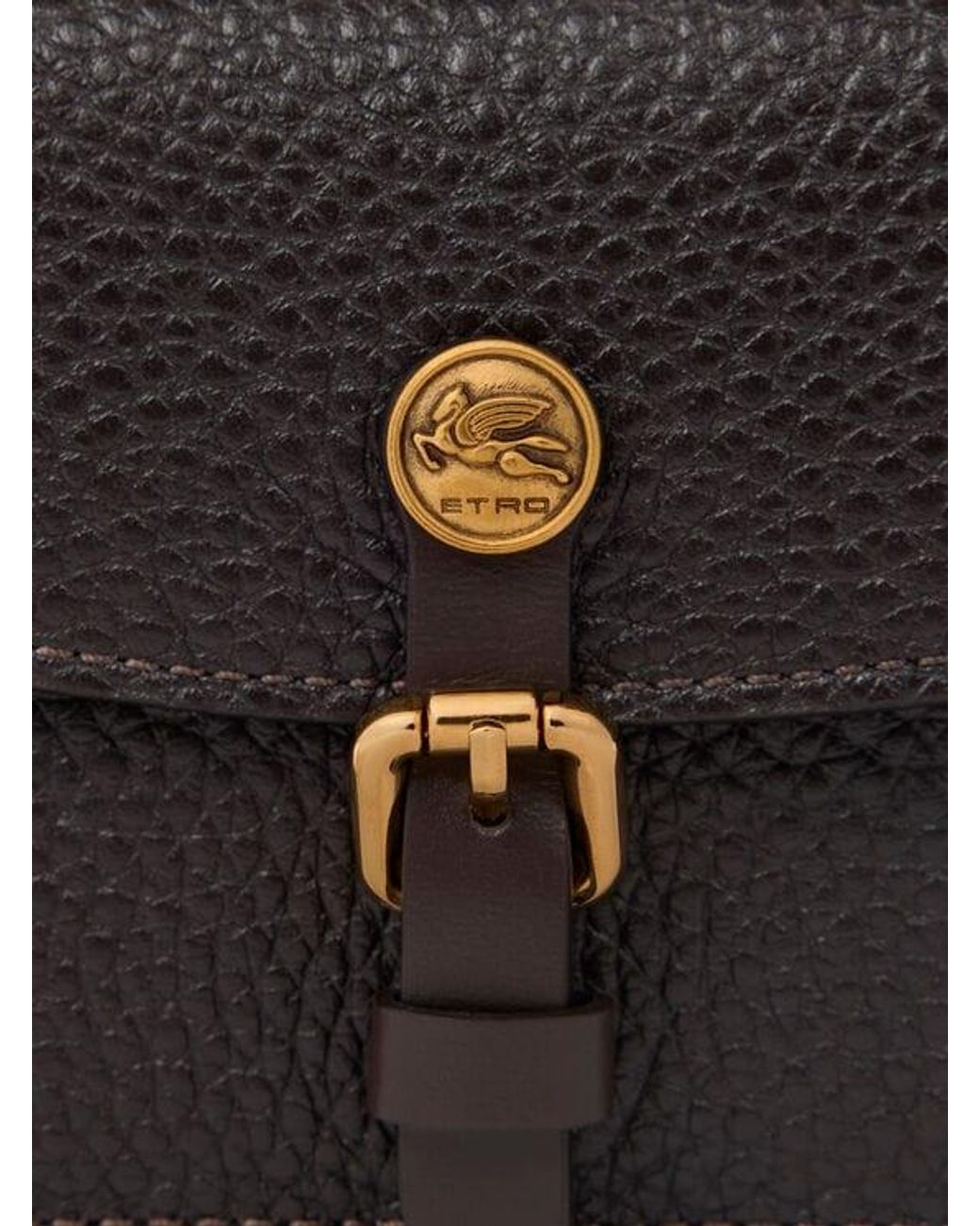 Etro White Pony Card Holder