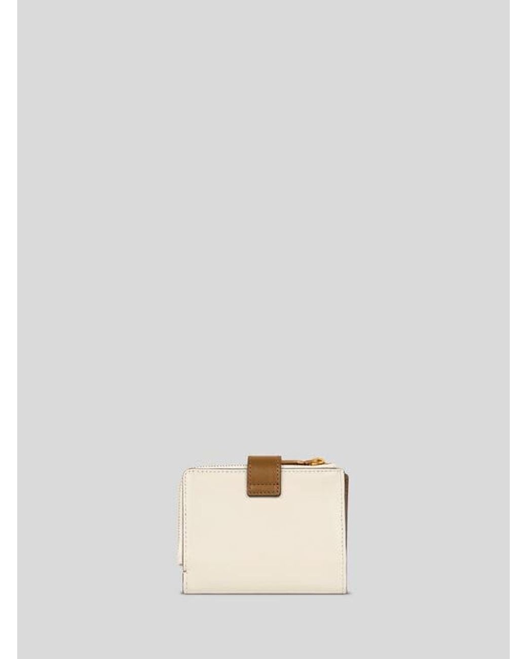 Etro Natural Small Leather Wallet