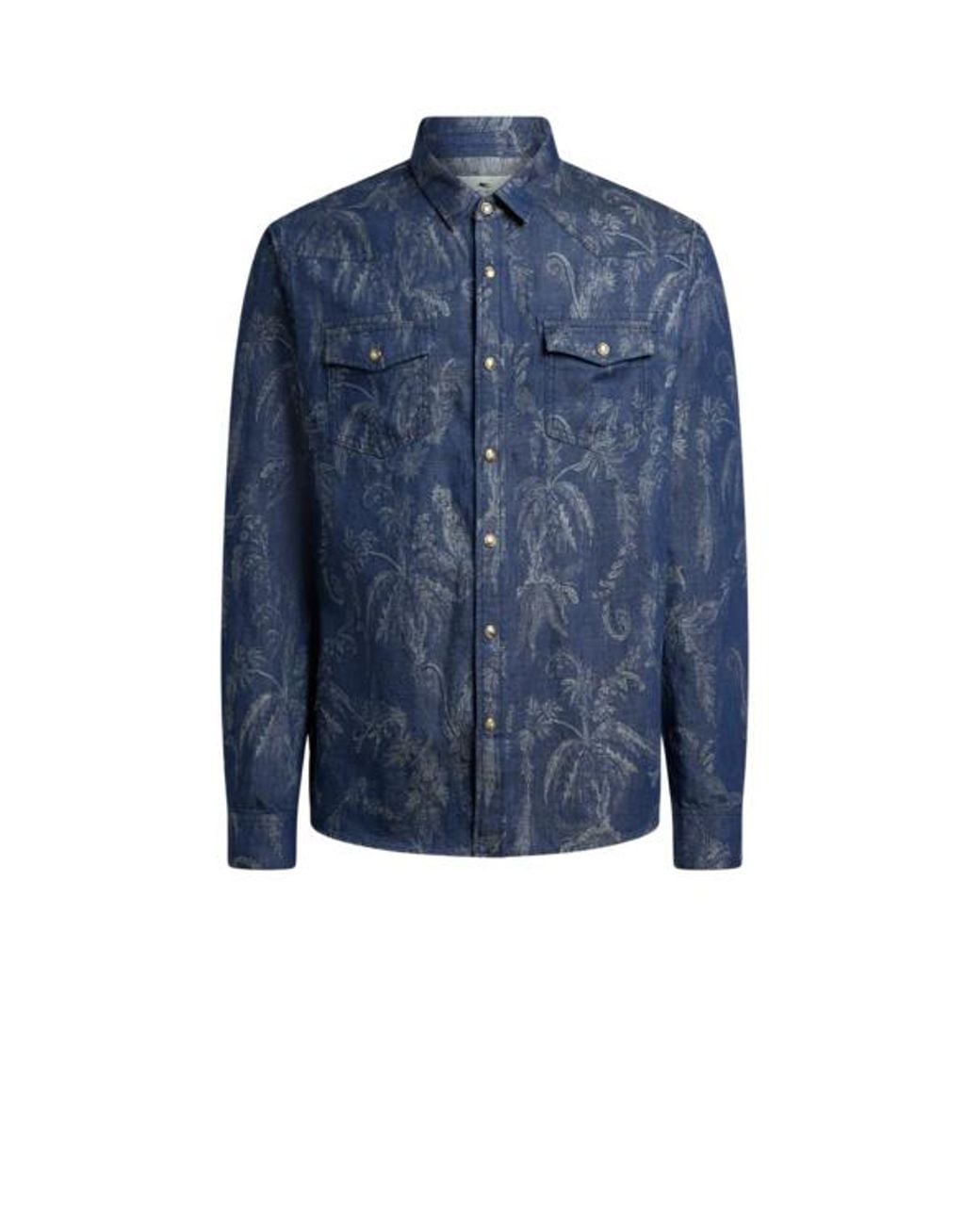 Etro Blue Shirt for men