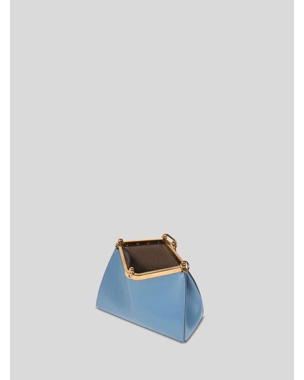 Etro Blue Small Vela Bag