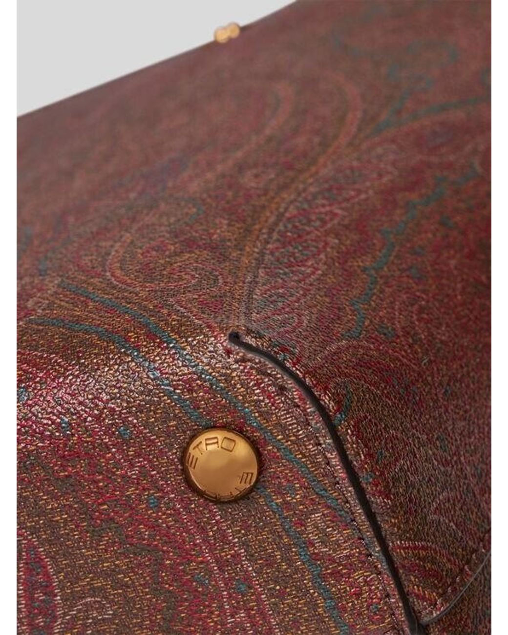 Etro Brown Medium Essential Arnica Bag With Clutch