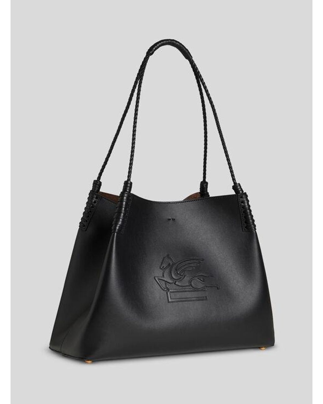Etro Black Libra Medium Tote