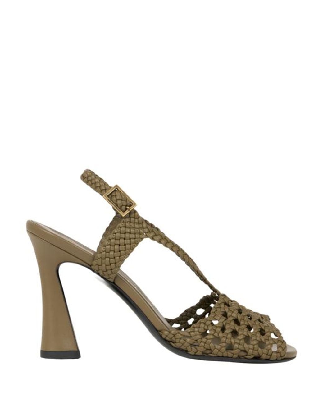 Etro Metallic Woven Sandals