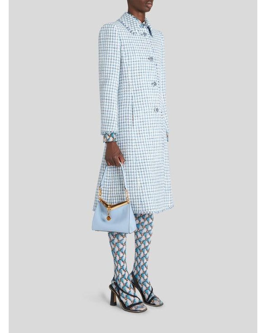 Etro White Small Vela Bag