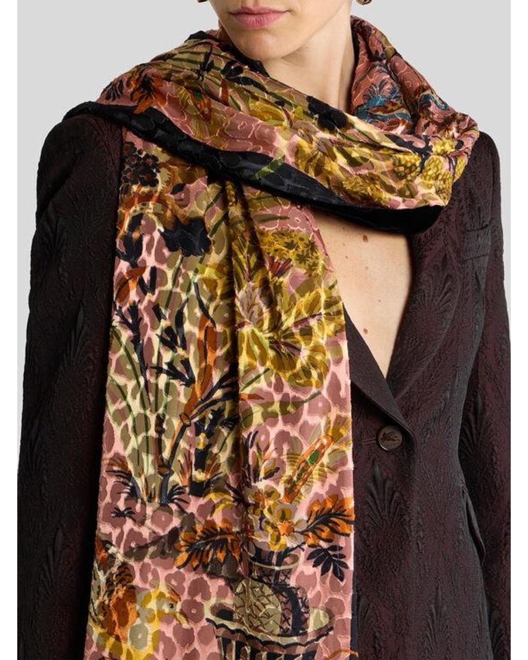 Sciarpa di Etro in Brown